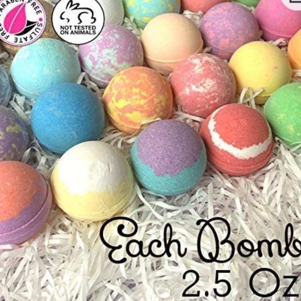 Go Party Bath Bombs 40 Pc Set 2.5 oz each